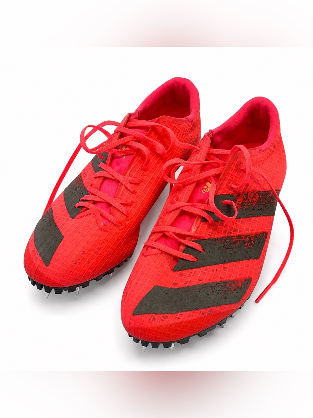 Adidas Track & Field Sprint Spikes Neon Coral Black Men’s 6.5 Women’s 7.5 EU 39⅓
